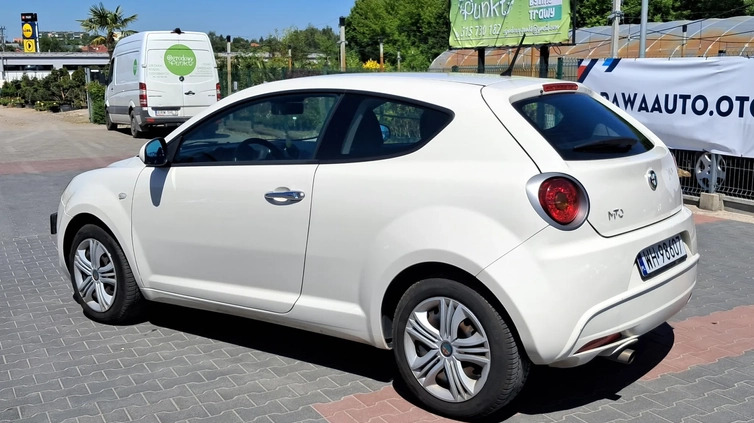 Alfa Romeo Mito cena 11900 przebieg: 222000, rok produkcji 2009 z Nowogród małe 79